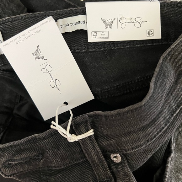 Jessica Simpson Black Studded Flare Leg Jeans - Picture 4 of 4